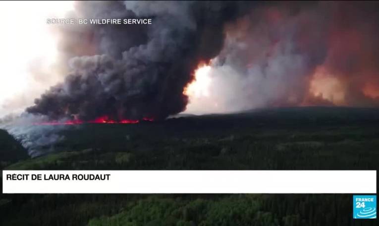 Incendies historiques au Canada : un nombre record d'évacués, la situation pourrait durer