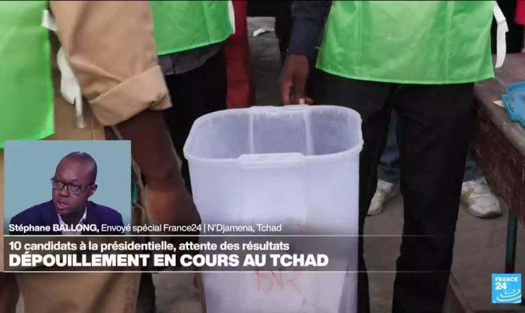 Présidentielle au Tchad : dépouillement en cours, attente des résultats