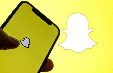 Snap, la maison mère de Snapchat, a vu son chiffre d'affaires décoller au premier trimestre, à près d'1,2 milliard de dollars ( AFP / Kirill KUDRYAVTSEV )