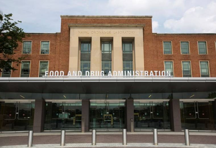 Photo d'archives : Une vue montre le siège de la Food and Drug Administration (FDA) à Silver Spring