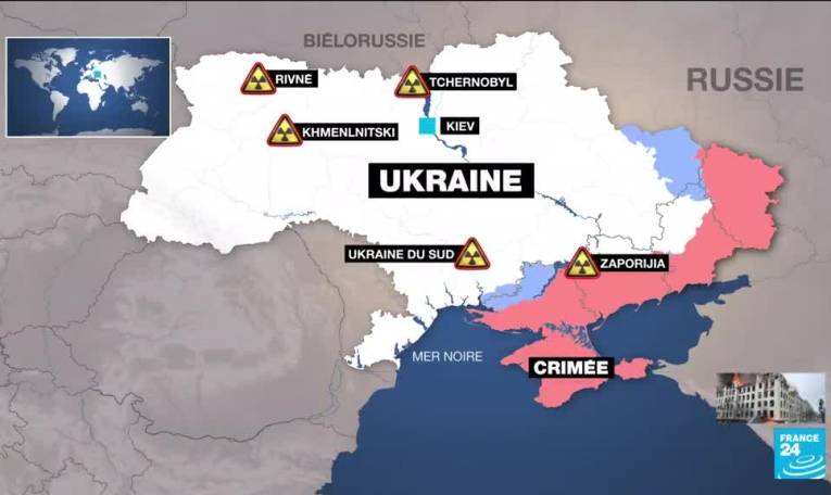 L'AIEA plus présente en Ukraine : présence permanente multipliée par 3 dans les centrales