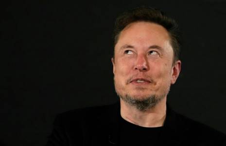 Le dirigeant de Tesla, SpaceX, X et xAI Elon Musk, le 2 novembre 2023 à Londres ( POOL / Kirsty Wigglesworth )