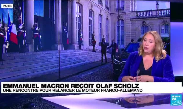 Emmanuel Macron reçoit Olaf Scholz : "Un couple divisé"