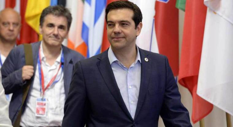 Premier ministre grec Alexis Tsipras (©THIERRY CHARLIER / AFP)