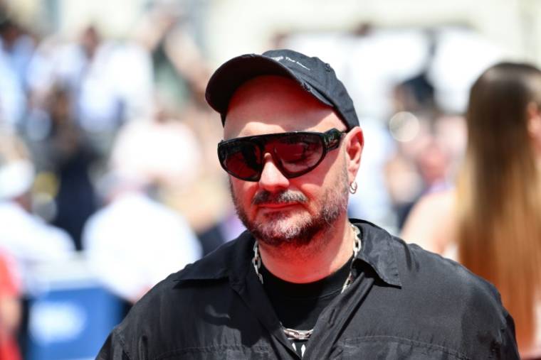 Le réalisateur russe Kirill Serebrennikov, le 19 mai 2024 à Cannes  ( AFP / CHRISTOPHE SIMON )