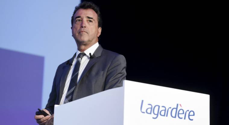 Arnaud Lagardère a vendu des actions Lagardère pour 2 millions d’euros. (© AFP / E. Piermont)
