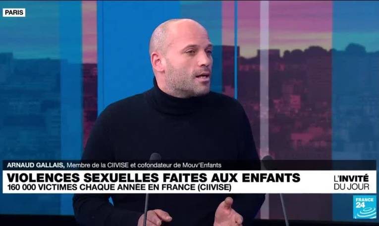 Arnaud Gallais : "160 000 enfants subissent des violences sexuelles chaque année en France"