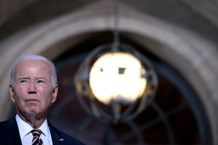 Le président américain Joe Biden à Claymont, dans le Delaware, le 20 septembre 2024 ( AFP / Brendan Smialowski )