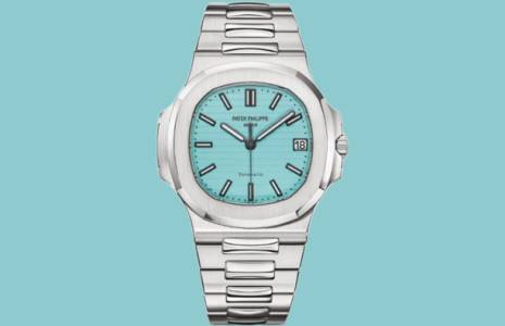 52.635 dollars pour une montre Patek Philippe et Tiffany & Co. en édition limitée (Crédit photo : capture Instagram @tiffanyandco)