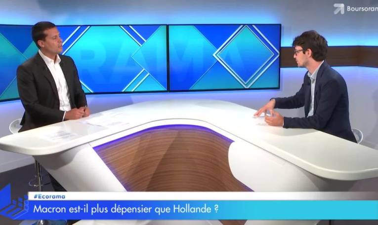 Macron est-il plus dépensier que Hollande ?