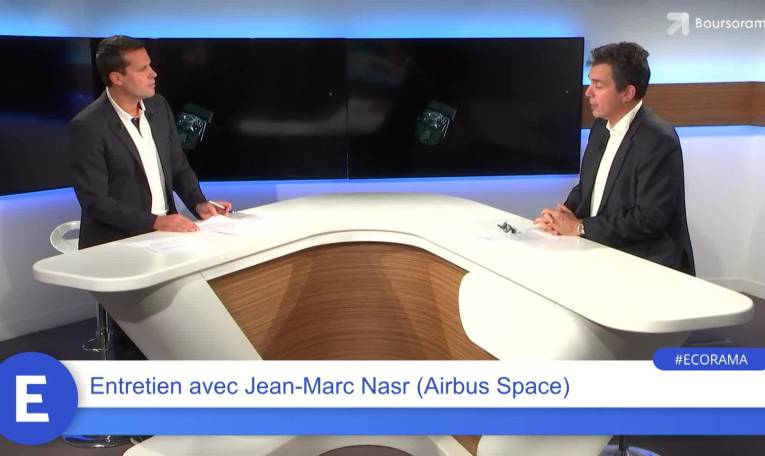 Jean-Marc Nasr (Airbus Space) : "60% des Français ne savent pas qu'ils utilisent un satellite 40 fois par jour !"