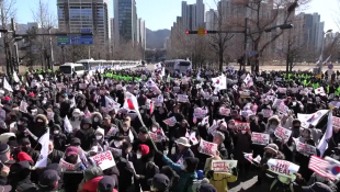 Corée du Sud : les partisans de Yoon manifestent devant le bureau des enquêteurs