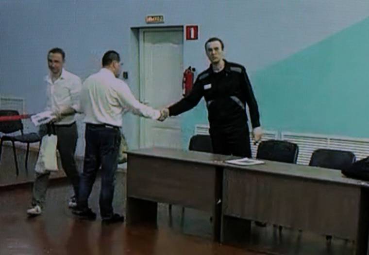 Politicien de l'opposition russe Alexei Navalny à la Colonie pénale IK-6 à Melekhovo dans la région de Vladimir, en Russie