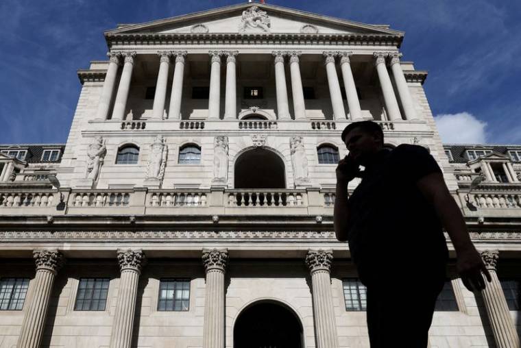 Vue sur la Banque d'Angleterre