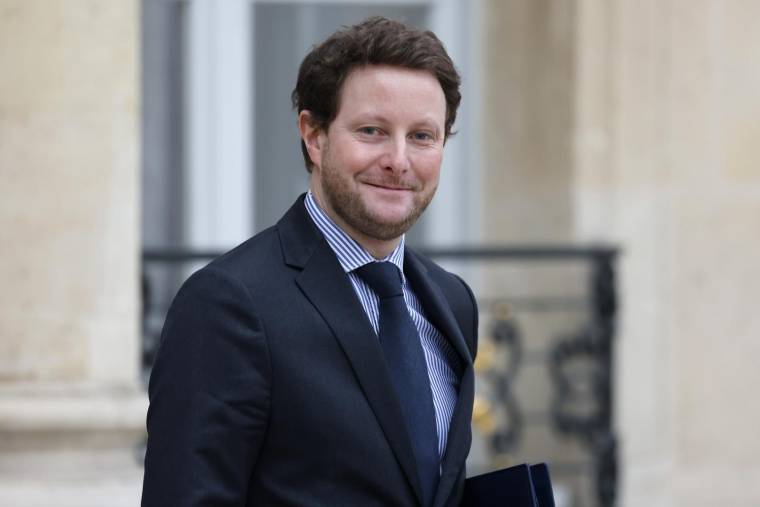 Clément Beaune, le 23 janvier 2023, à Paris ( AFP / Ludovic MARIN )