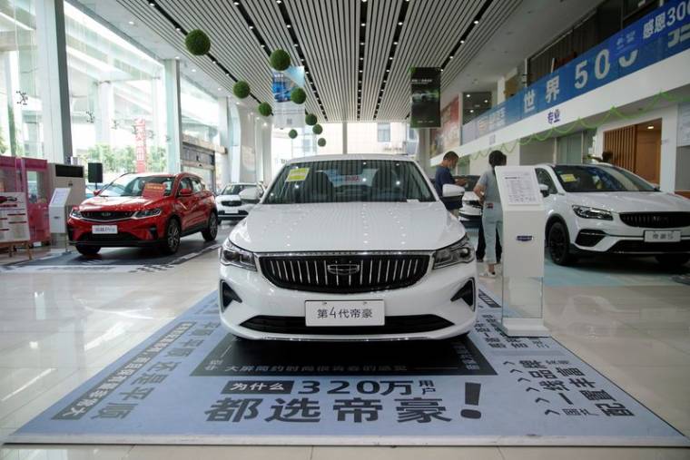 CHINE: LES VENTES AUTOMOBILES EN HAUSSE EN JANVIER, UNE PREMIÈRE EN HUIT MOIS