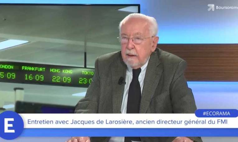 Jacques de Larosière (ancien DG du FMI) : "La remontée des taux d'intérêt est nécessaire !"