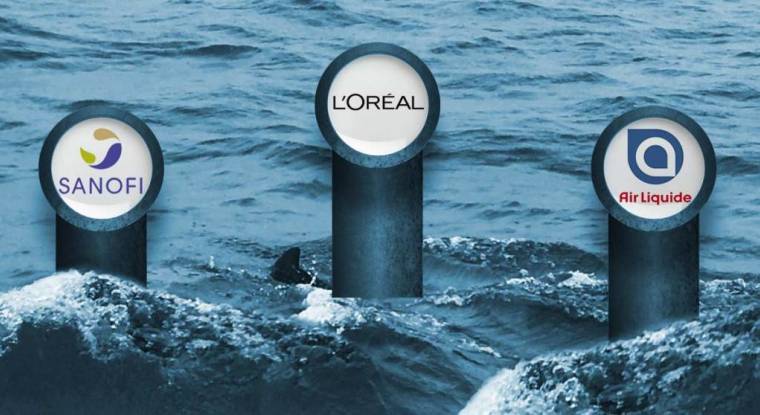 Sanofi, l'Oréal et Air Liquide : trois valeurs (presque) insubmersibles. (© Montage Le Revenu)