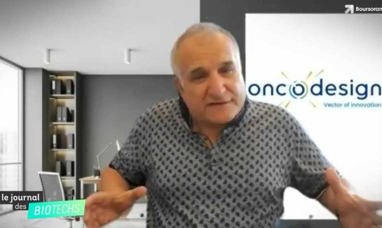 Le journal des biotechs : Philippe Genne, PDG d'Oncodesign