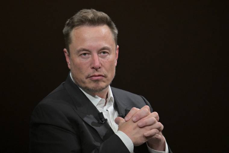 Elon Musk à Paris, le 16 juin 2023. ( AFP / ALAIN JOCARD )