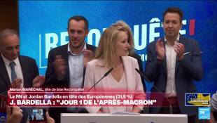 Européennes 2024 : la liste Reconquête de Marion Maréchal obtient 5,3 % des voix