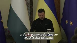 Zelensky à Orban : il faut une "paix juste" pour l'Ukraine
