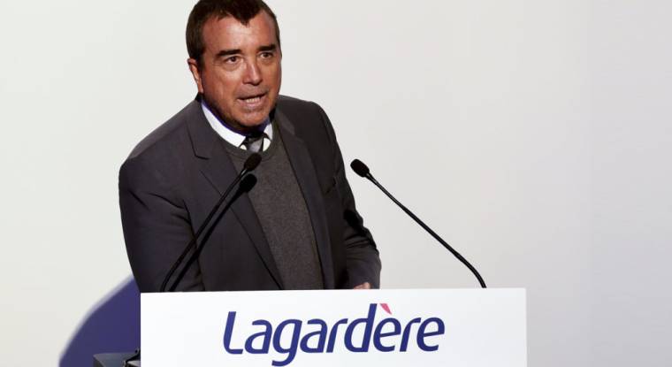 Arnaud Lagardère a vendu 43.000 actions du groupe Lagardère. (© E. Piermont / AFP)