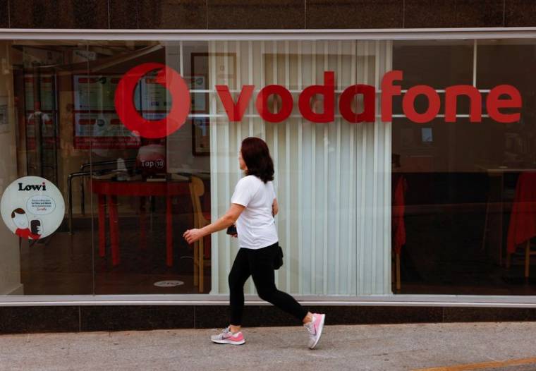 Un magasin Vodafone à Ronda