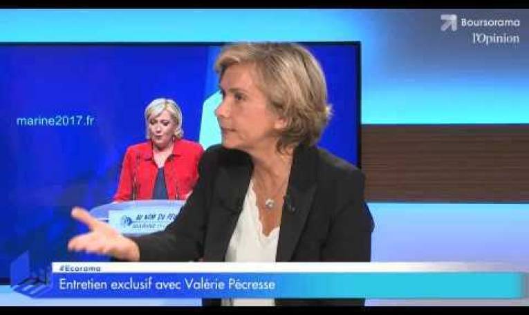 "Une victoire de Le Pen ou Mélenchon nous conduirait à la ruine !" selon Valérie Pécresse