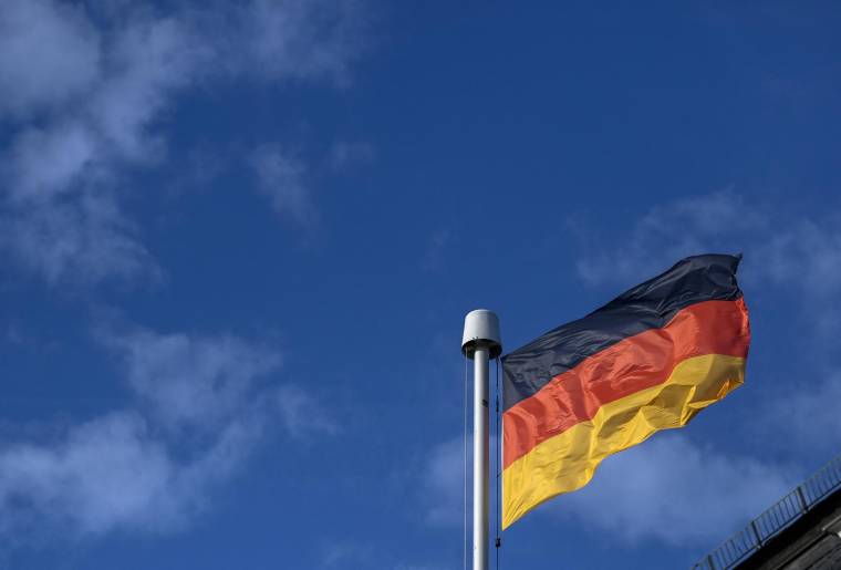 L'excédent commercial allemand est recul depuis 2016, année record avec près de 249 milliards d'euros. ( AFP / INA FASSBENDER )