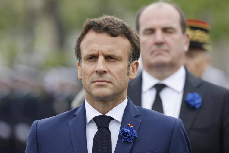 Le président de la République Emmanuel Macron. ( AFP / LUDOVIC MARIN )
