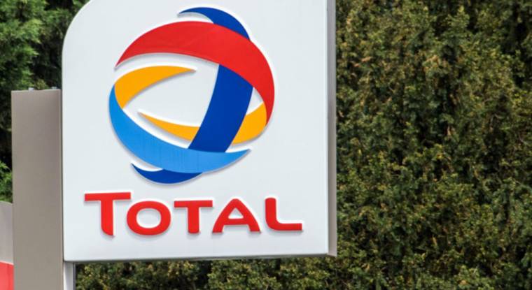 Le logo de Total. (© D. Charlet / AFP)