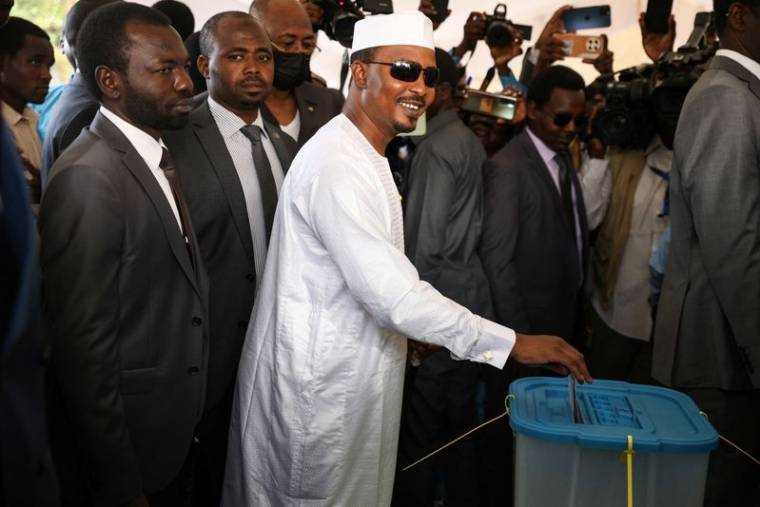 Le vainqueur de l'élection présidentielle au Tchad, Mahamat Idriss Déby