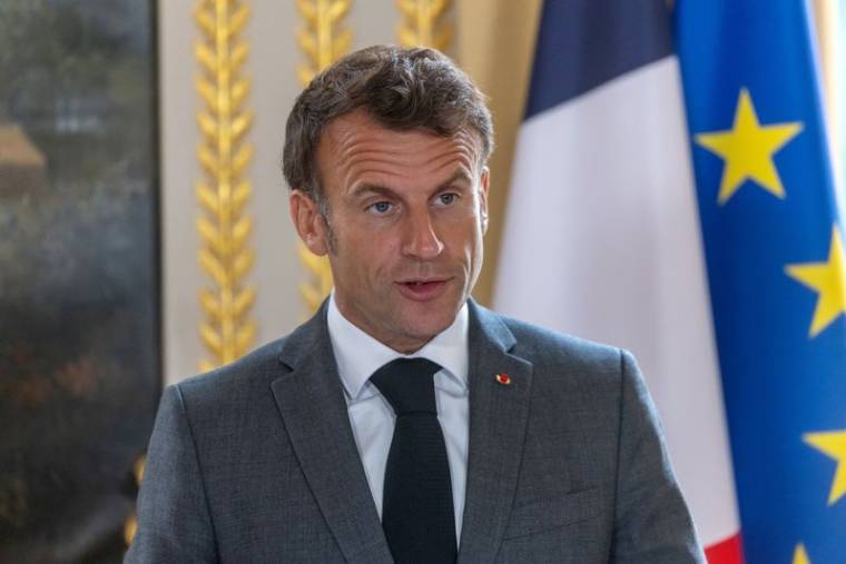 Le président français Emmanuel Macron s'exprime lors d'une conférence de presse