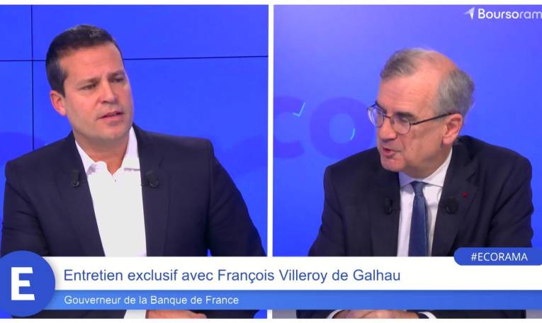 François Villeroy de Galhau (Gouverneur de la Banque de France) : "Sauf surprise, fini les hausses de taux, mais ça ne veut pas dire une baisse de taux rapide !"