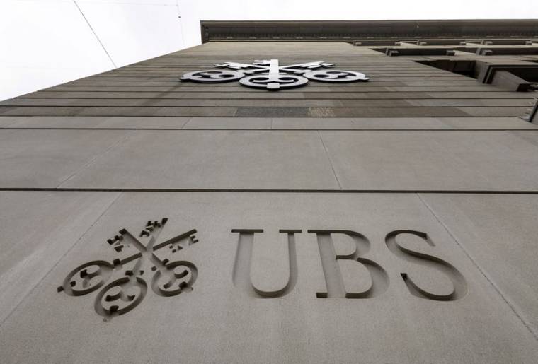 Un logo de la banque suisse UBS, à Zurich