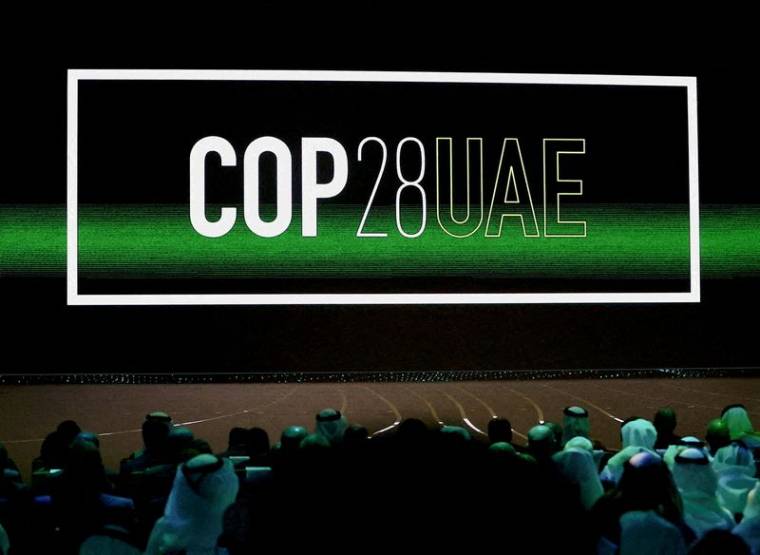Le logo de la conférence COP28