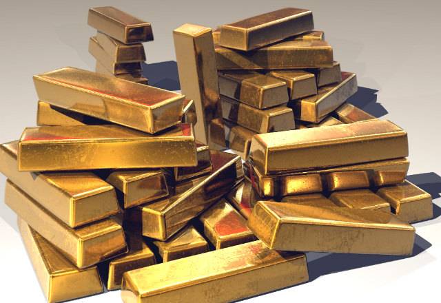 L'once d'or évolue actuellement autour de 1240 dollars. (crédits : Pexels)