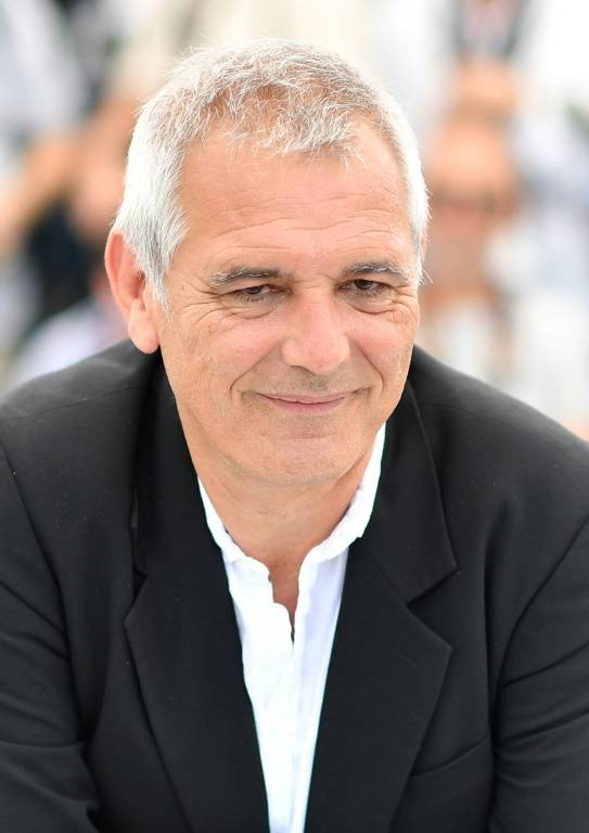 Laurent Cantet, le 22 mai 2017 à Cannes, dans les Alpes-Maritimes ( AFP / Alberto PIZZOLI )