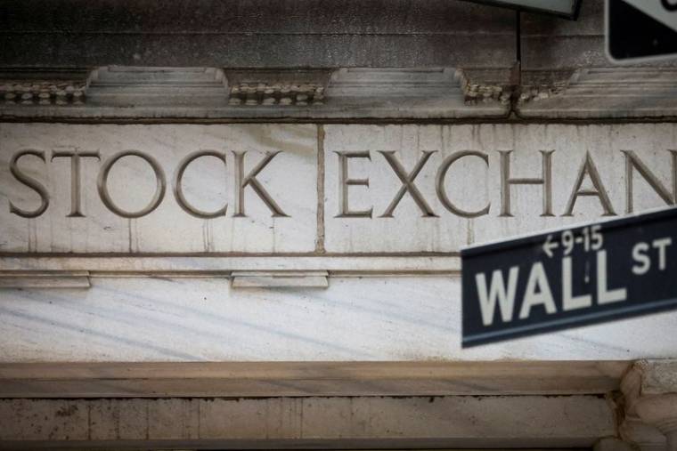 Photo de l'entrée de la Bourse de New York