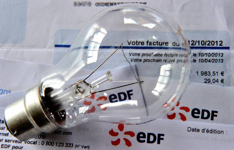 Les dirigeants d'EDF, Engie et TotalEnergies appellent à une "grand programme d'efficacité énergétique" et une "chasse au gaspillage nationale". ( AFP / PHILIPPE HUGUEN )