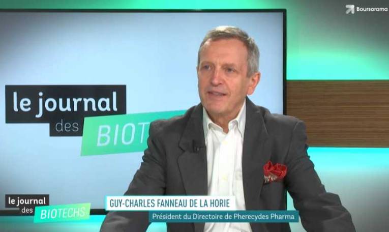 Le journal des biotechs : Guy-Charles Fanneau de la Horie, président de Pherecydes, Sacha Pouget (Kaliste Biotech Advisors)