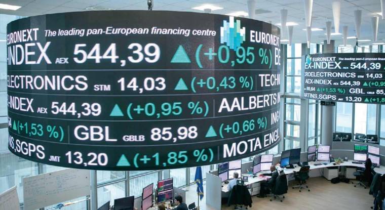 La Bourse parisienne pourrait grimper de 10% en un an selon Société Générale. (© Euronext/D. Lebrun)