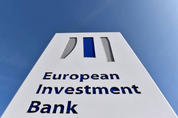 Le logo de la Banque européenne d'investissement