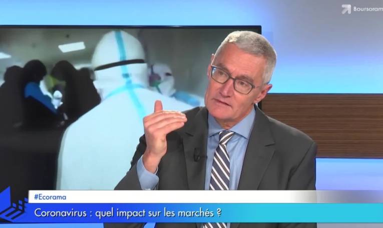 "Une baisse de 10% des indices boursiers n'est absolument pas choquante !" affirme Didier Saint-Georges (Carmignac)