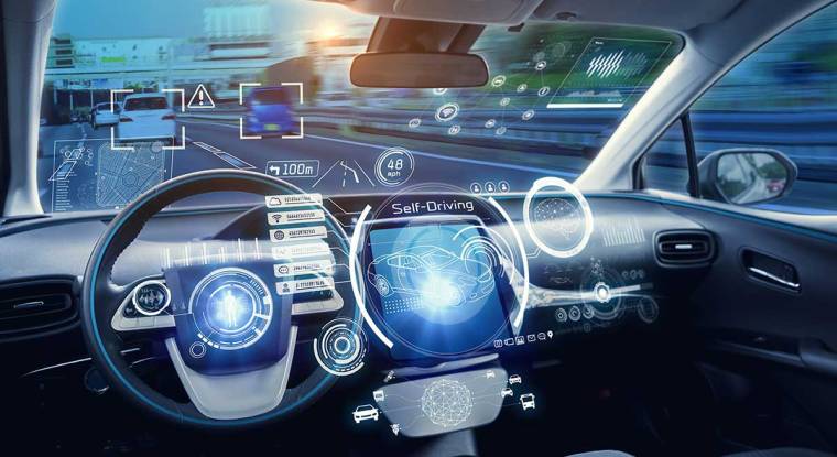 La voiture de demain sera conçue par Sony ou Apple, autonome grâce aux radars de Valeo, connectée au système d'exploitation d'Amazon, et louée aux particuliers par une filiale de la Société Générale ou du Crédit Agricole. (© Shutterstock)