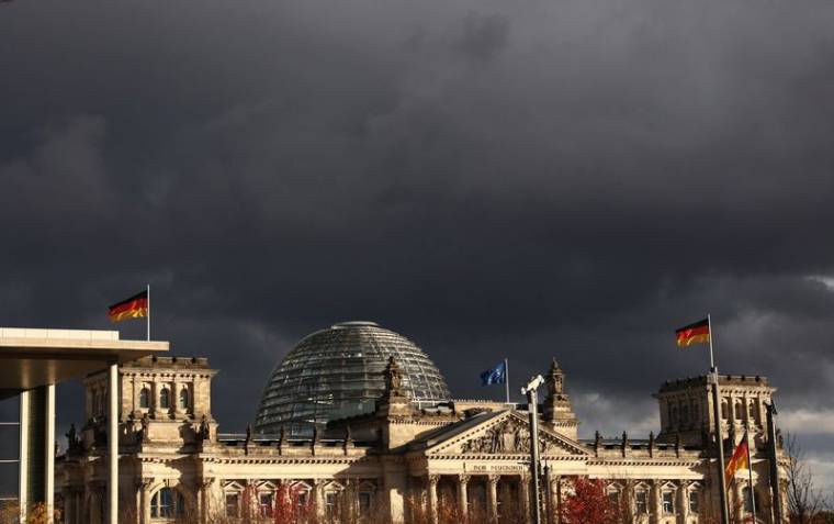 Siège du Reichstag, la chambre basse du parlement allemand, le Bundestag, à Berlin