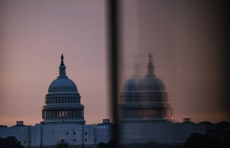Le bâtiment du Capitole à Washington le 28 mai 2023 ( AFP / SAMUEL CORUM )