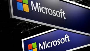 Microsoft va investir 33,7 milliards de couronnes, soit près de 3 milliards d'euros, en deux ans dans l'intelligence artificielle en Suède ( AFP / JULIEN DE ROSA )