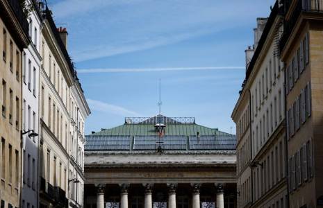L'ancien bâtiment de la Bourse à Paris